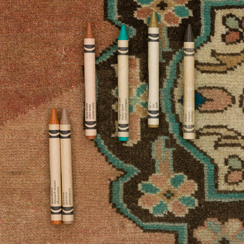 El Dokuma Vintage Halı - K0085581
