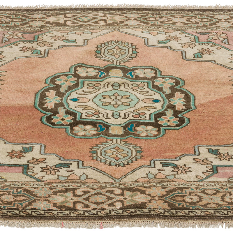 El Dokuma Vintage Halı - K0085581