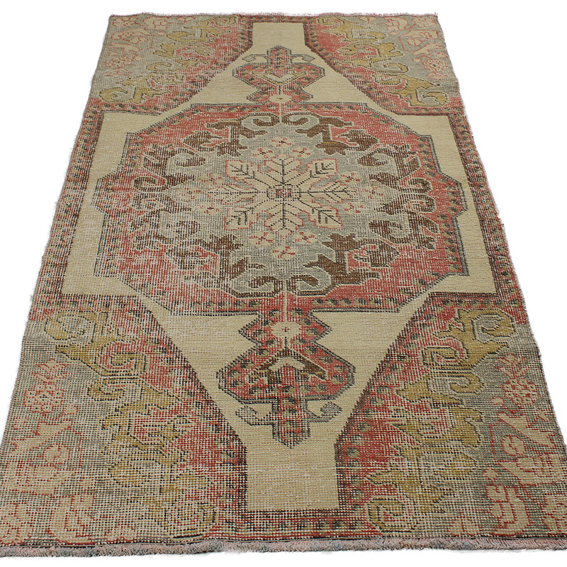 El Dokuma Vintage Halı - K0085583