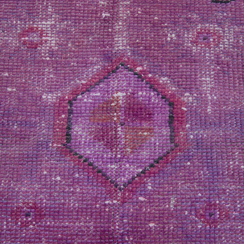 Alfombra Turca Vintage Sobre-teñida - K0085584