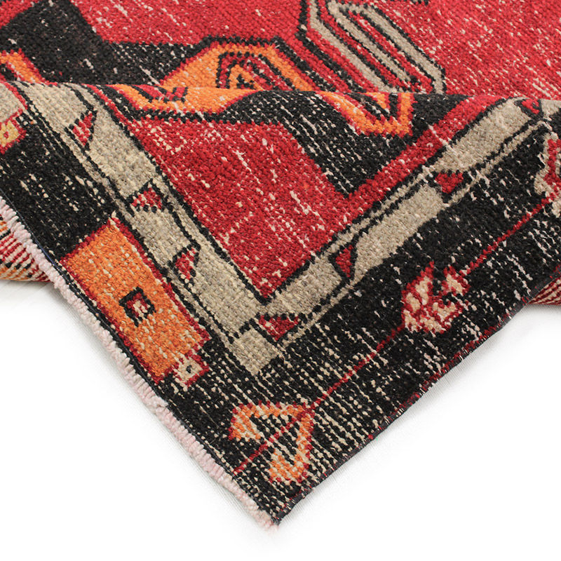 Alfombra Vintage Turca Anudada a Mano - K0085585