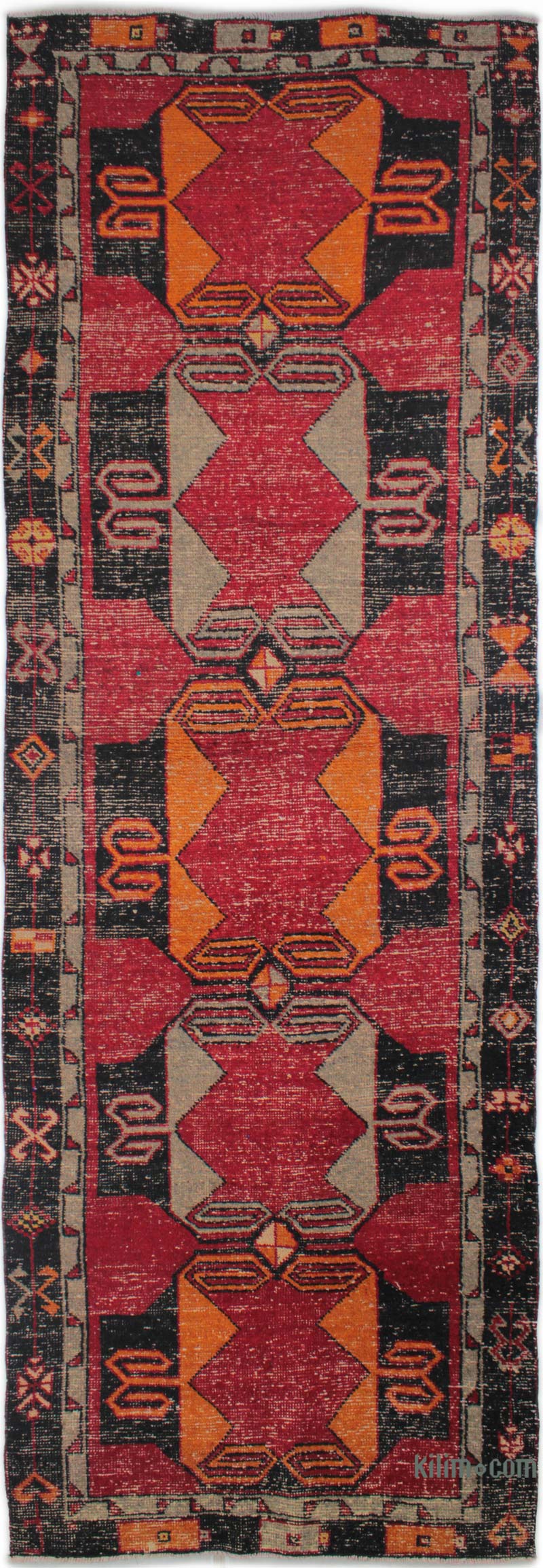 Alfombra Vintage Turca Anudada a Mano - K0085585
