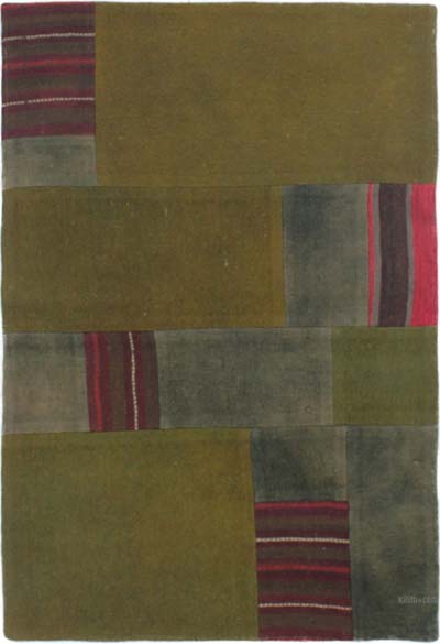 Alfombra Kilim de Retazos