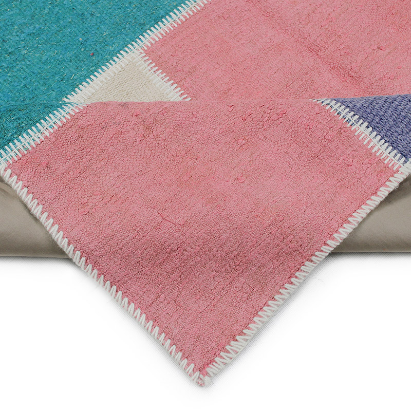 Alfombra Kilim de Retazos - 108 cm x 148 cm - K0085592