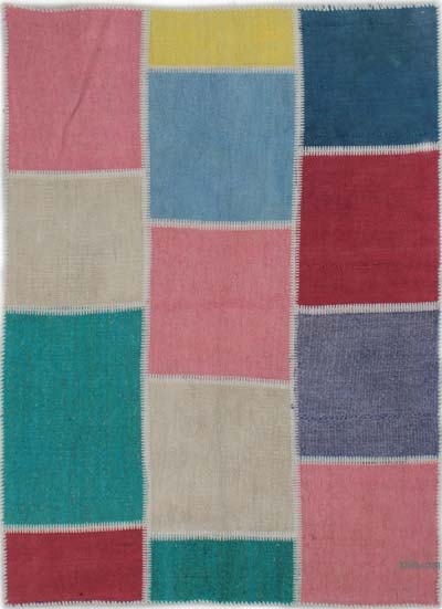 Alfombra Kilim de Retazos