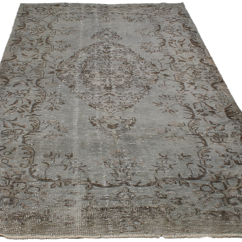 Boyalı El Dokuma Vintage Halı - K0085599