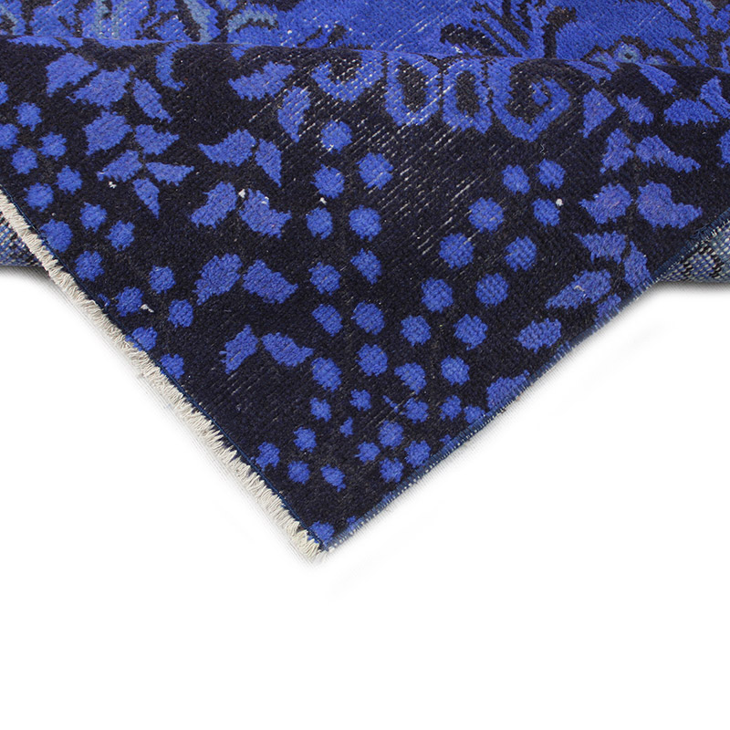 Alfombra Turca Vintage Sobre-teñida - K0085601