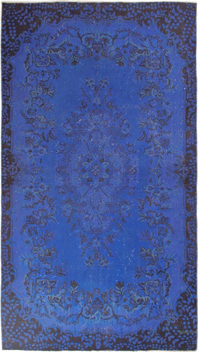 Alfombra Turca Vintage Sobre-teñida