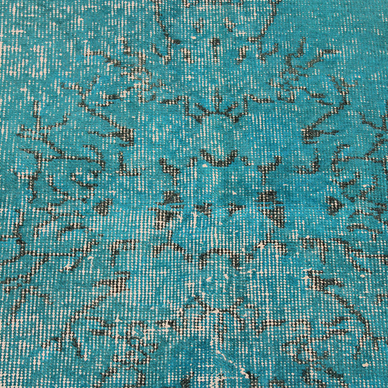 Boyalı El Dokuma Vintage Halı - K0085605