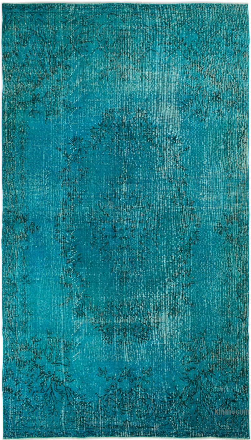 Boyalı El Dokuma Vintage Halı - K0085605