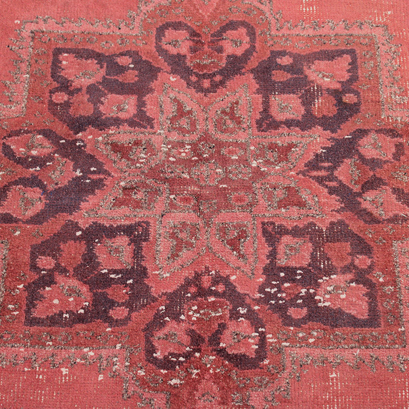 Boyalı El Dokuma Vintage Halı - K0085606