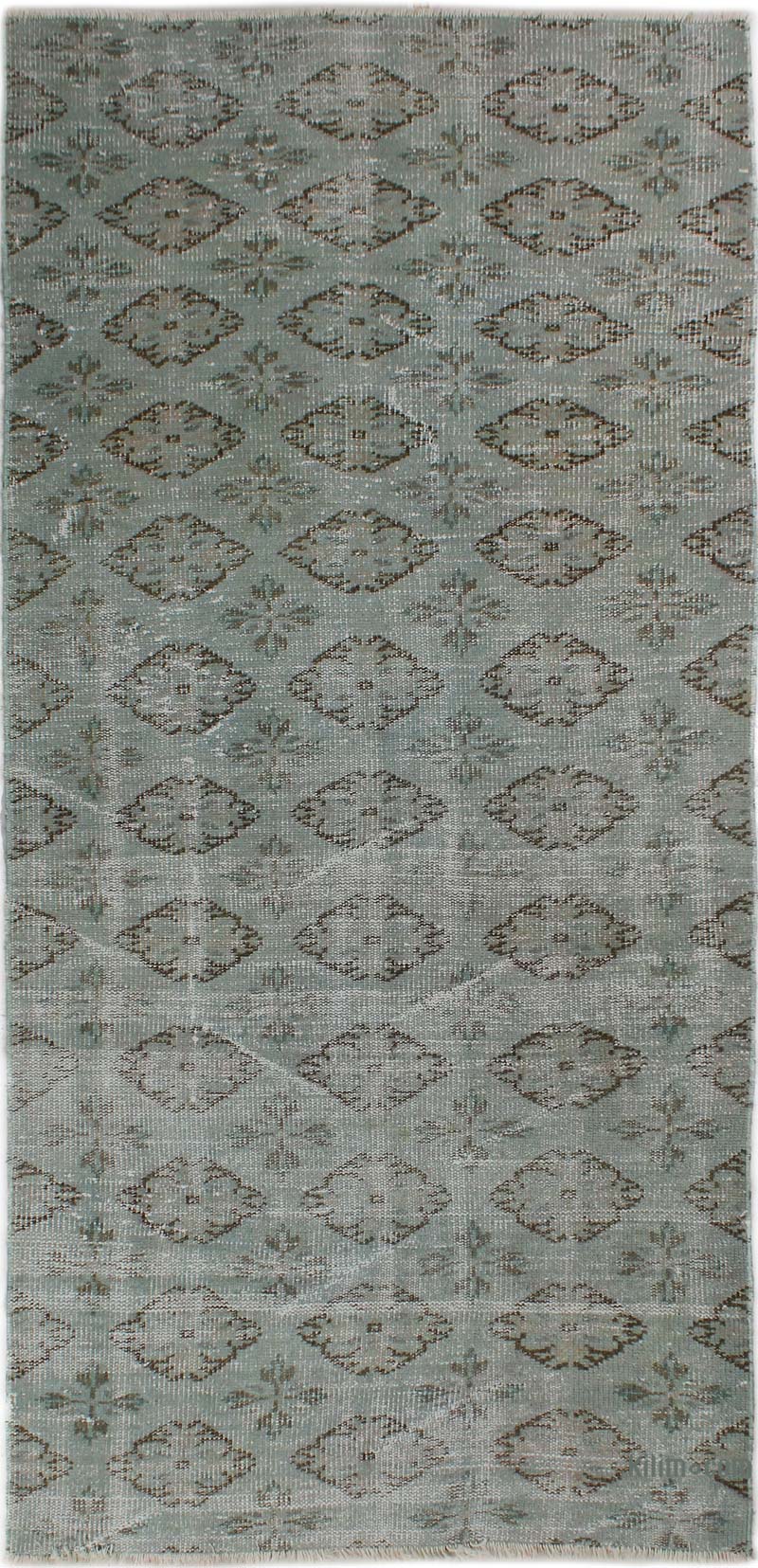 Boyalı El Dokuma Vintage Halı - K0085607