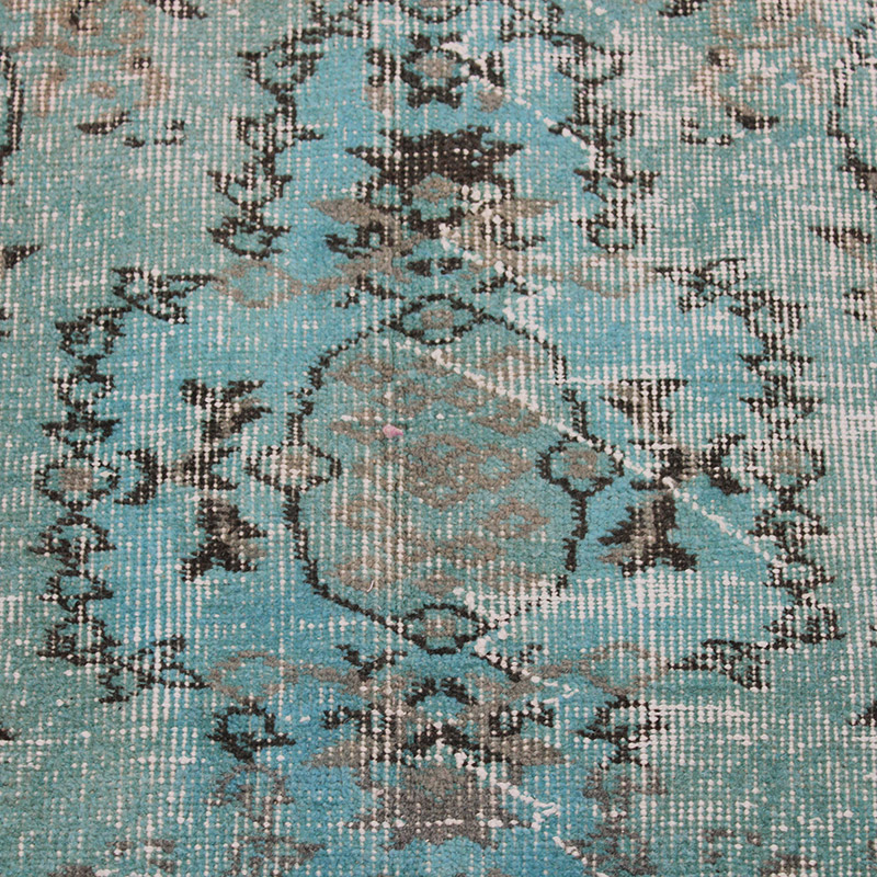 Boyalı El Dokuma Vintage Halı - K0085608