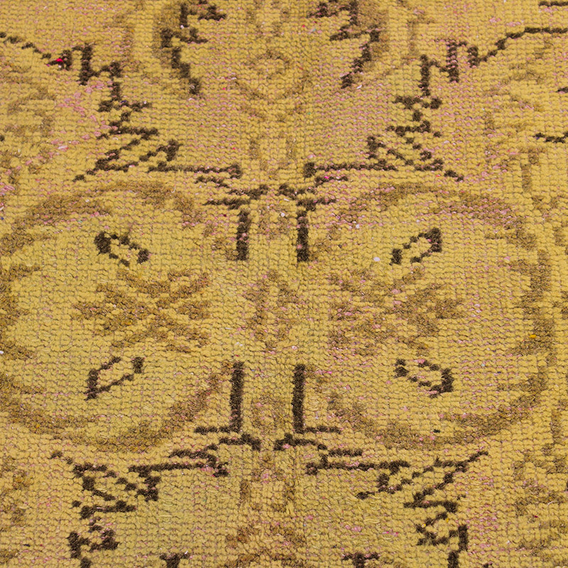 Boyalı El Dokuma Vintage Halı - 165 cm x 275 cm - K0085613
