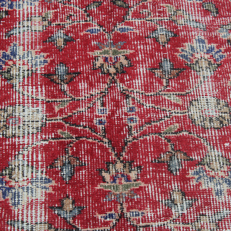 Vintage Turkish Hand-Knotted Rug - 4' 10" x 8'  (58" x 96") - K0085618