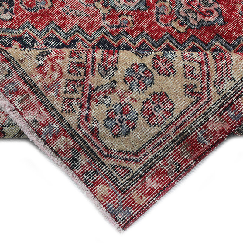 El Dokuma Vintage Halı - K0085621
