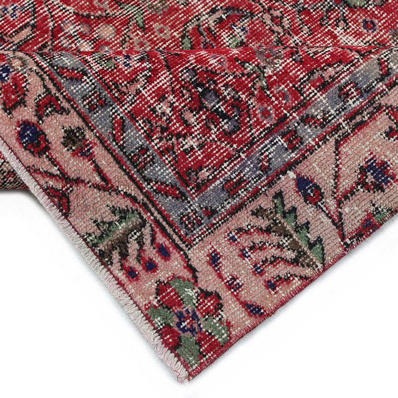 El Dokuma Vintage Halı - K0085622
