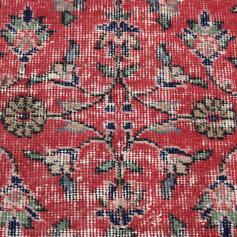 El Dokuma Vintage Halı - K0085624