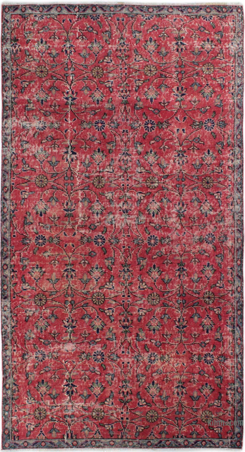El Dokuma Vintage Halı - K0085624
