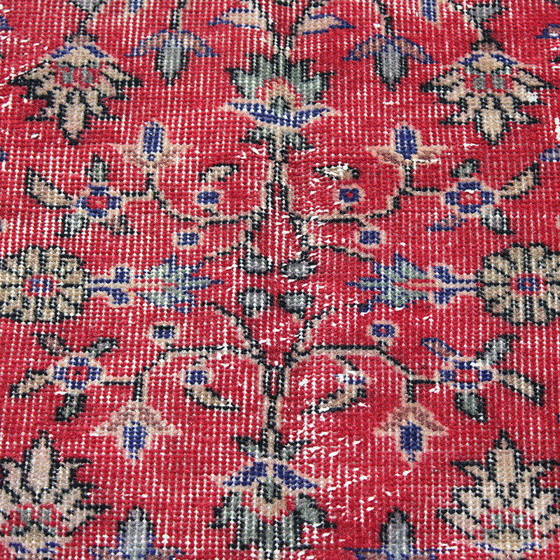 El Dokuma Vintage Halı - 117 cm x 207 cm - K0085628