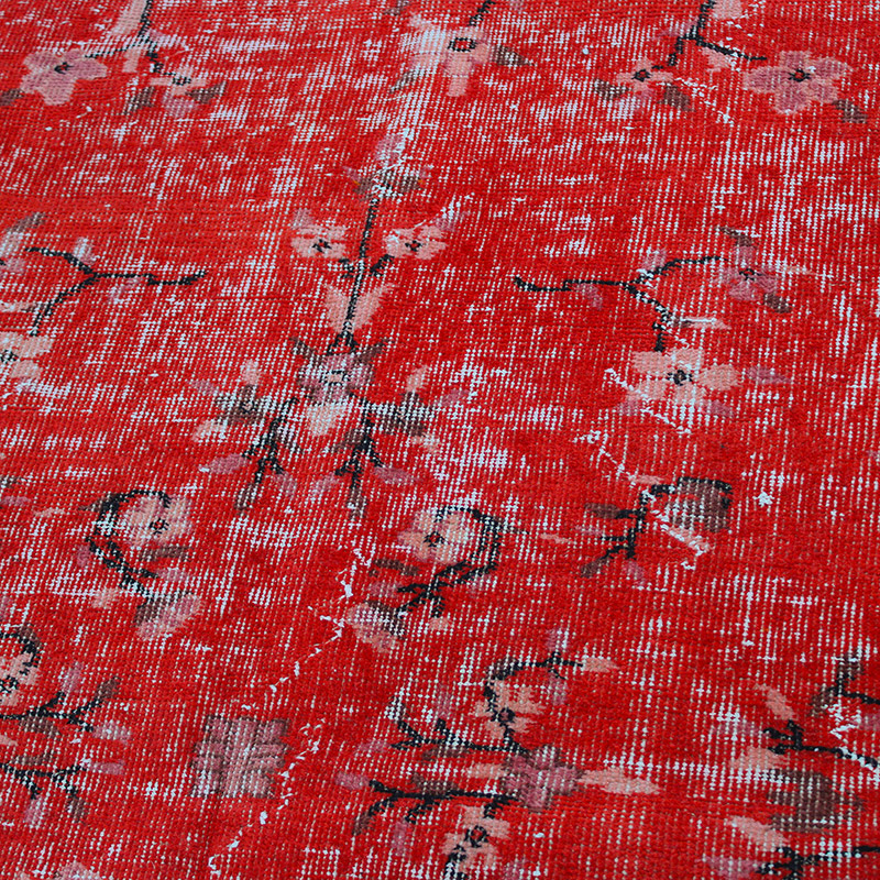 Vintage Turkish Hand-Knotted Rug - 5' 2" x 8' 2" (62" x 98") - K0085629