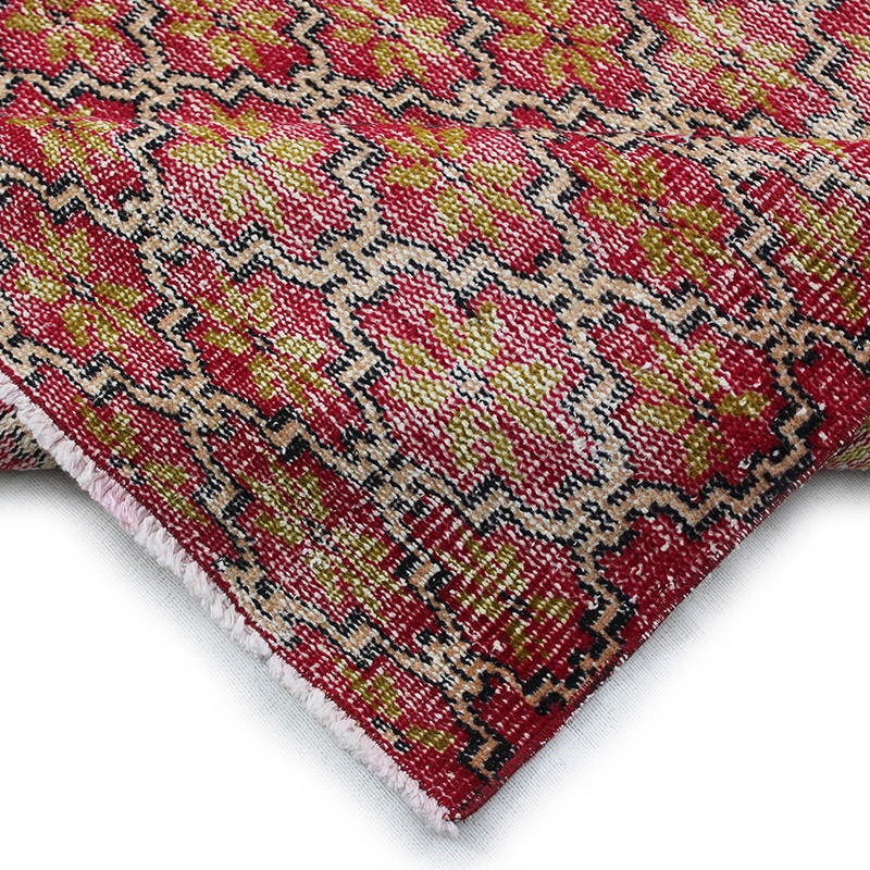 El Dokuma Vintage Halı - K0085631