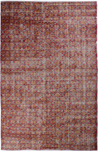 Vintage Turkish Hand-Knotted Rug - 5' 5" x 8' 8" (65" x 104")