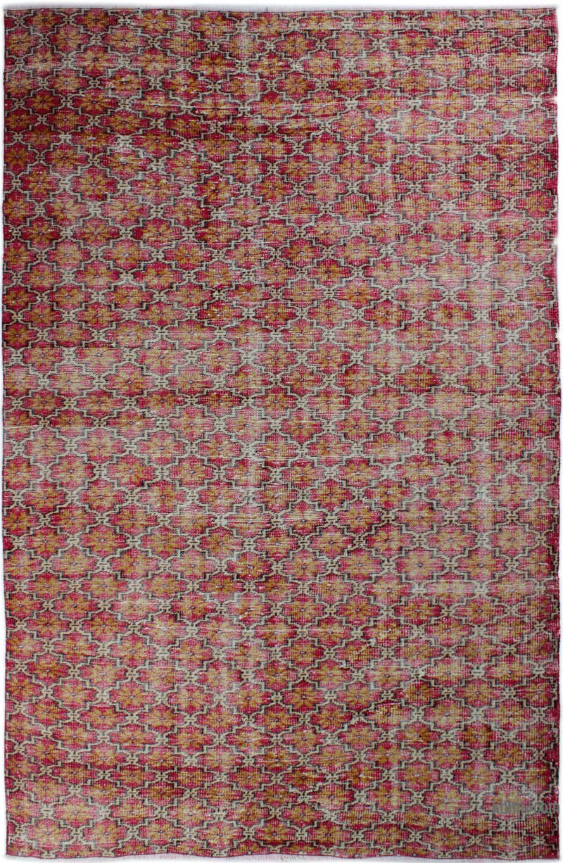 El Dokuma Vintage Halı - K0085631