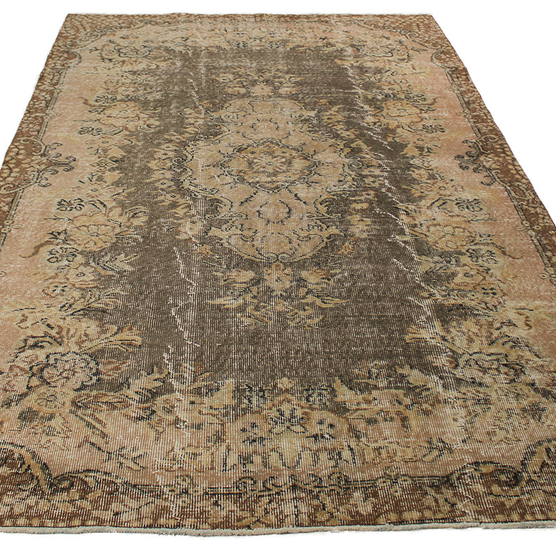 El Dokuma Vintage Halı - 162 cm x 276 cm - K0085636