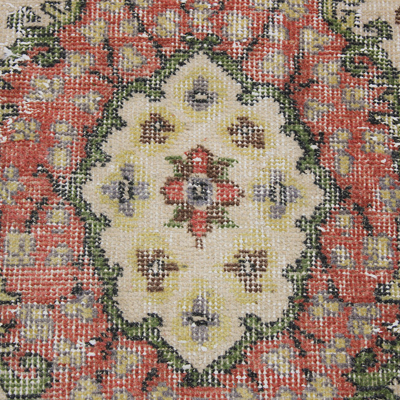 Vintage Turkish Hand-Knotted Rug - 3' 8" x 6' 6" (44" x 78") - K0085638