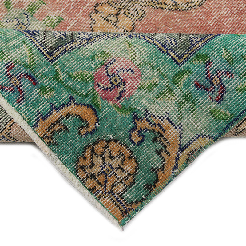 El Dokuma Vintage Halı - 111 cm x 187 cm - K0085639