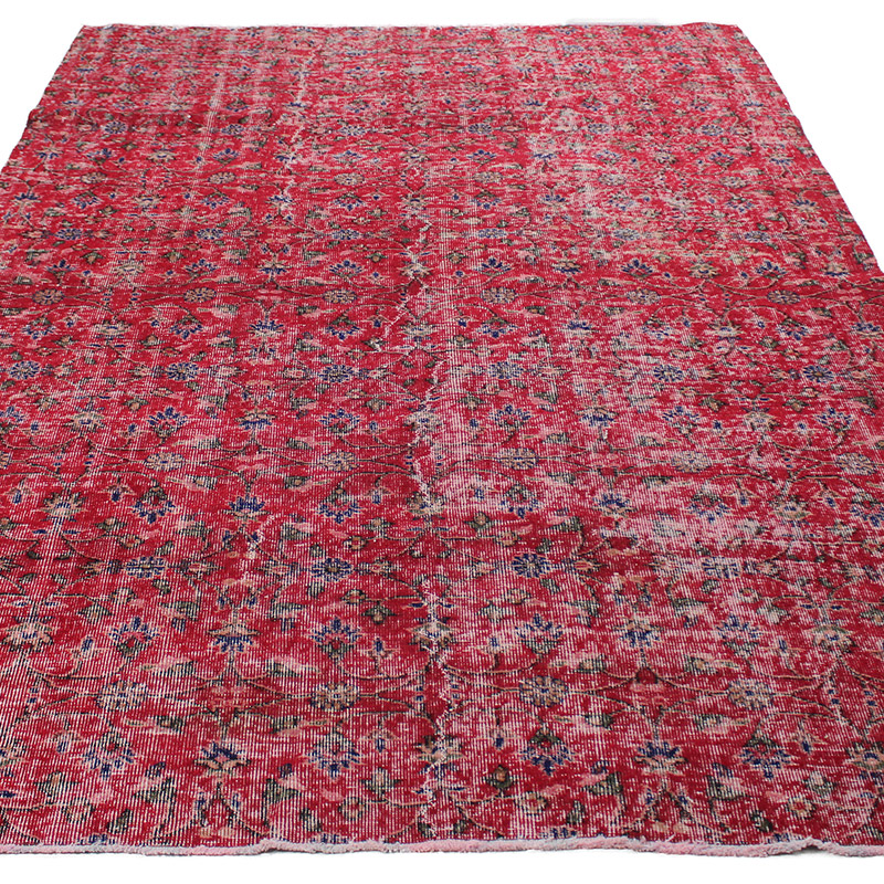El Dokuma Vintage Halı - K0085641