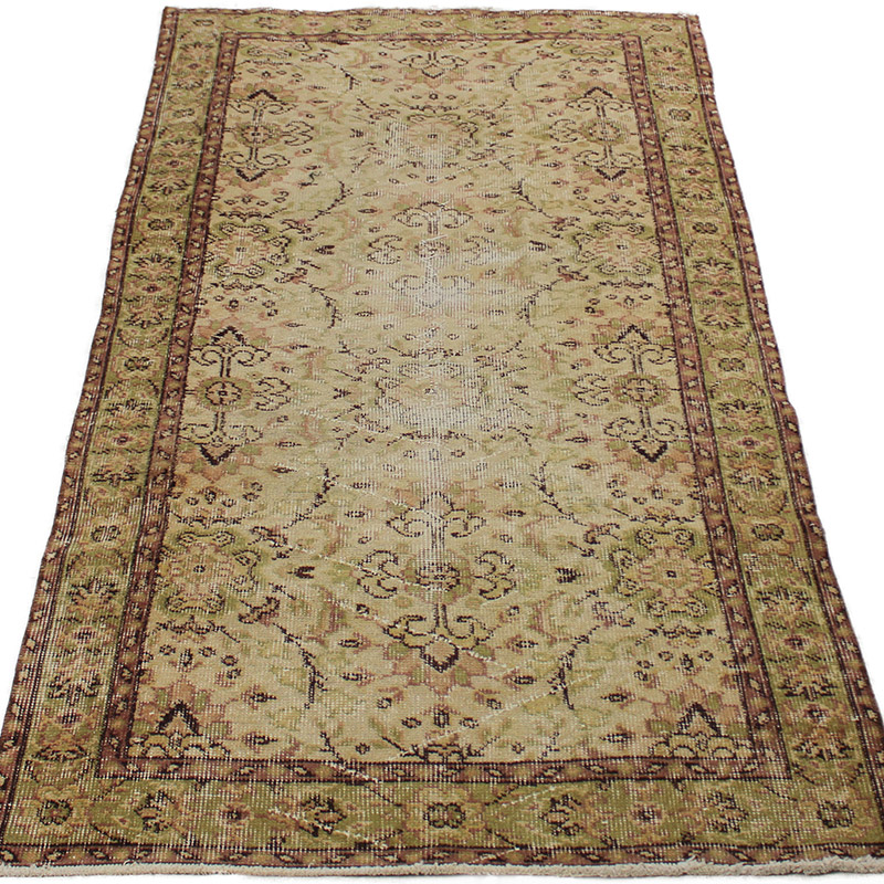 El Dokuma Vintage Halı - K0085643