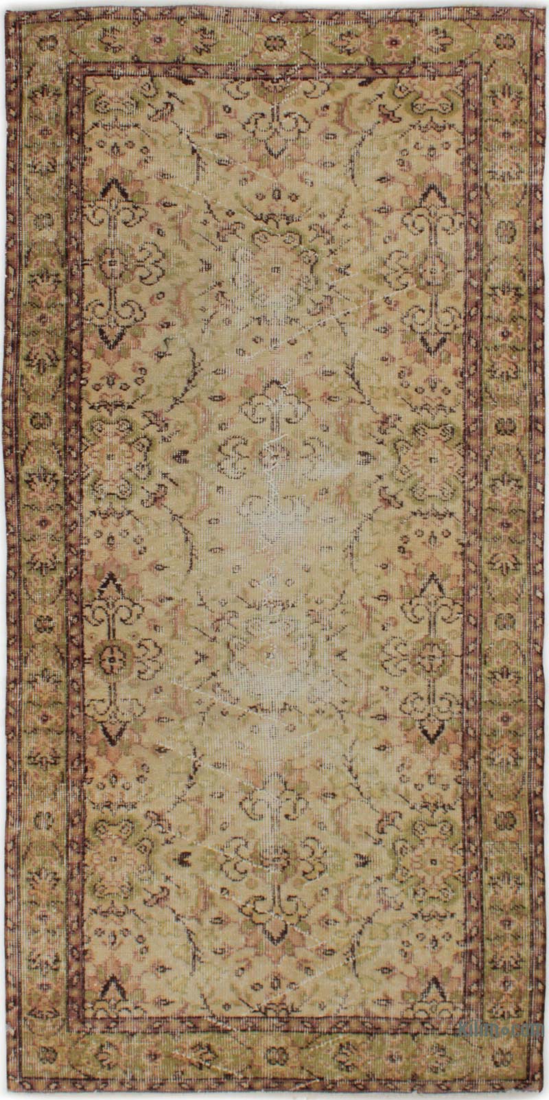El Dokuma Vintage Halı - K0085643