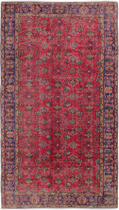 Vintage Turkish Hand-Knotted Rug - 3' 8" x 6' 8" (44" x 80")