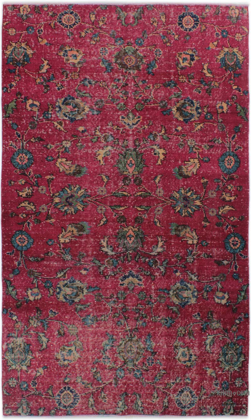 El Dokuma Vintage Halı - K0085645