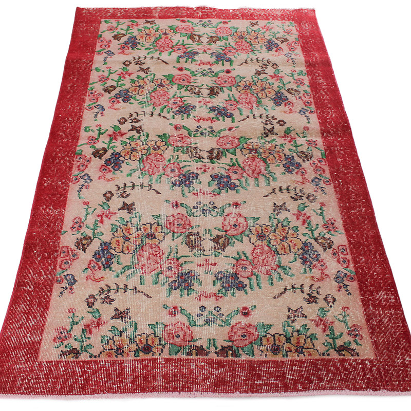 El Dokuma Vintage Halı - K0085650