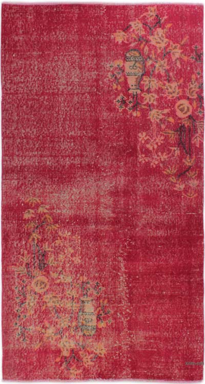 Vintage Turkish Hand-Knotted Rug - 3' 6" x 6' 9" (42" x 81")