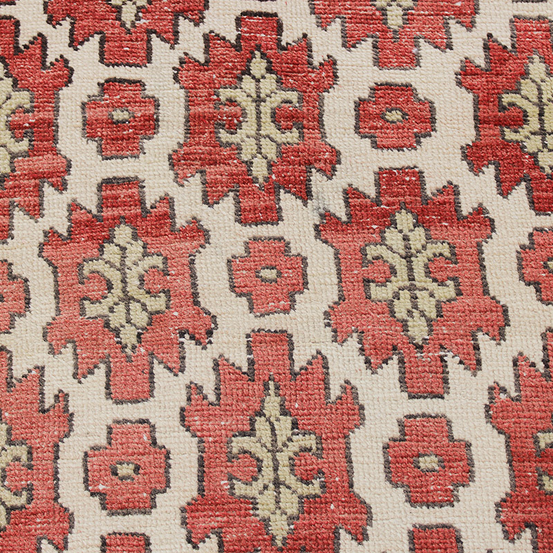 Vintage Turkish Hand-Knotted Rug - 3' 6" x 6' 5" (42" x 77") - K0085653