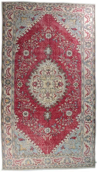 Alfombra Vintage Turca Anudada a Mano