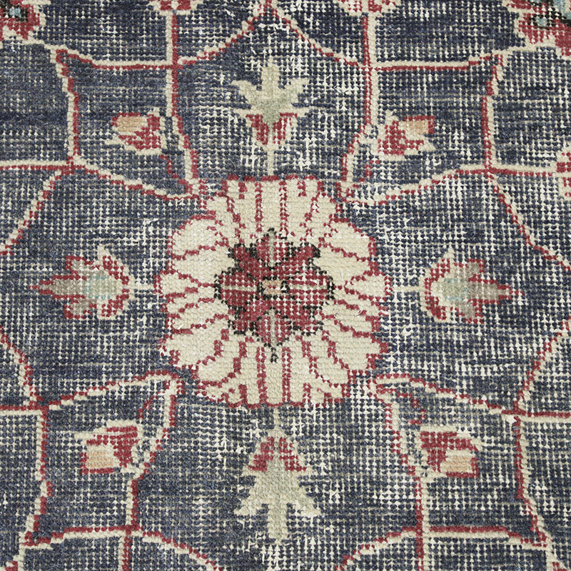 Vintage Turkish Hand-Knotted Rug - 6' 7" x 10' 4" (79" x 124") - K0085655