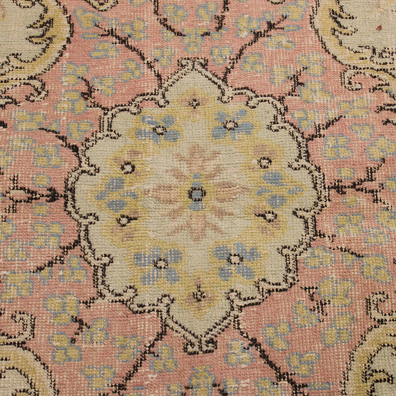 Vintage Turkish Hand-Knotted Rug - 6' 9" x 9' 9" (81" x 117") - K0085658