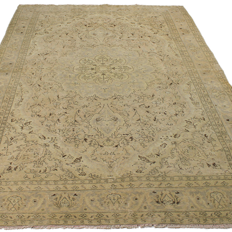 Vintage Turkish Hand-Knotted Rug - 6'  x 9' 6" (72" x 114") - K0085662