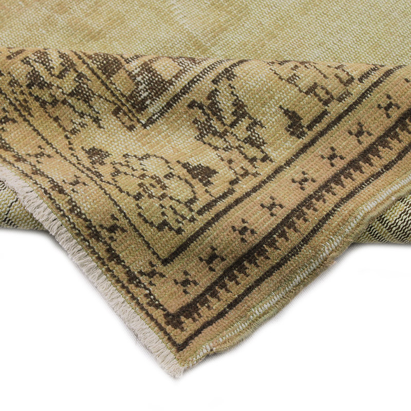 Boyalı El Dokuma Vintage Halı - K0085666