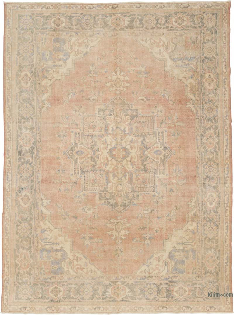 El Dokuma Vintage Halı - K0085681