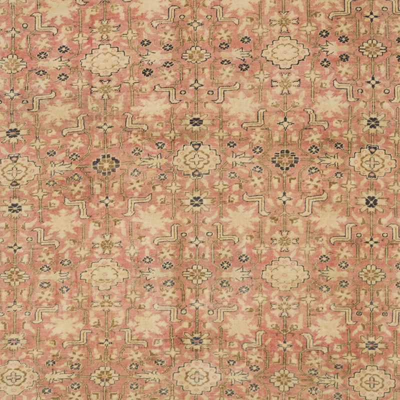 Vintage Turkish Hand-Knotted Rug - 6' 8" x 9' 8" (80" x 116") - K0085684