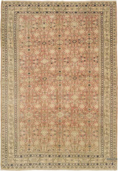 Alfombra Vintage Turca Anudada a Mano