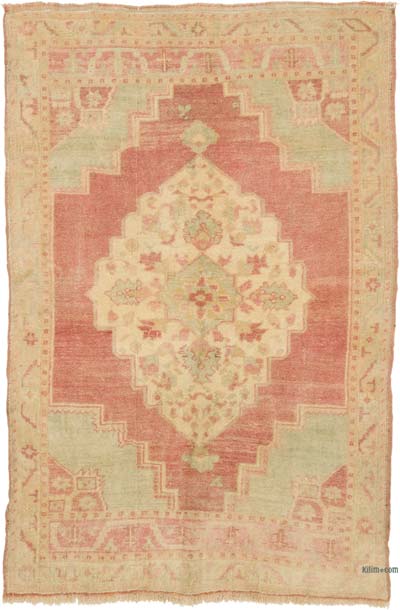 Alfombra Vintage Turca Anudada a Mano