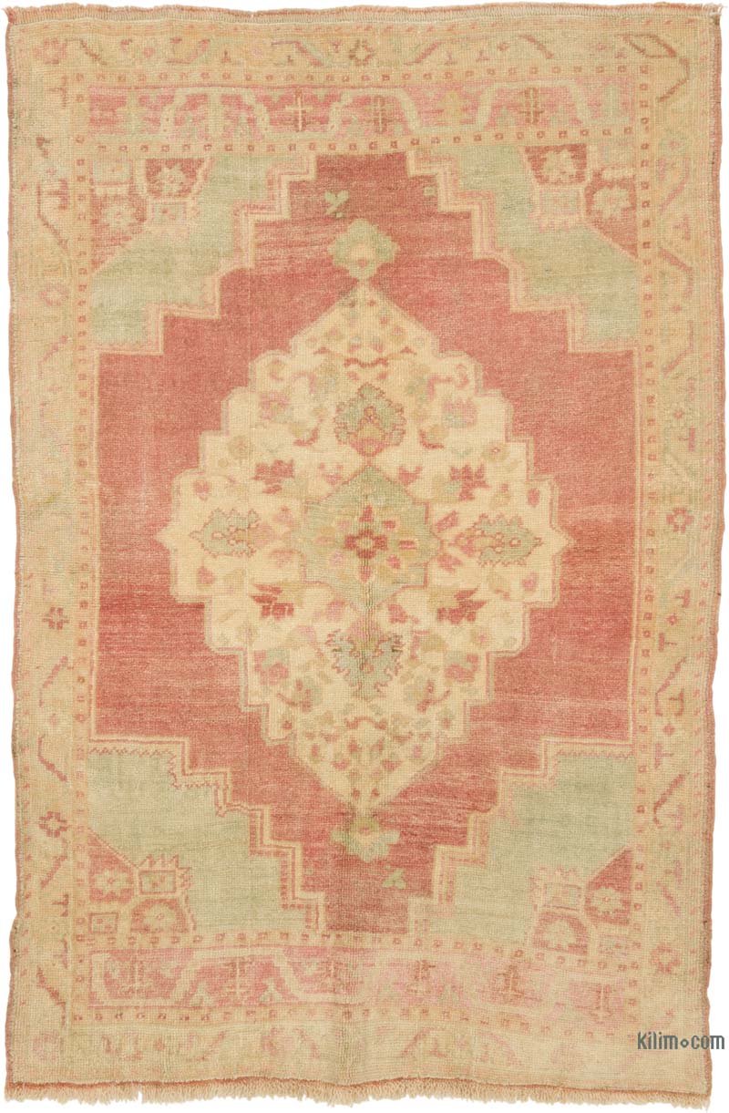Vintage Turkish Hand-Knotted Rug - K0085685