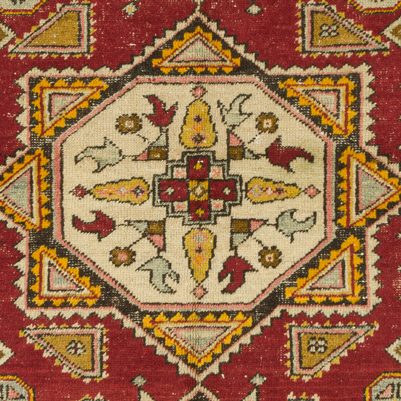 El Dokuma Vintage Halı - K0085686